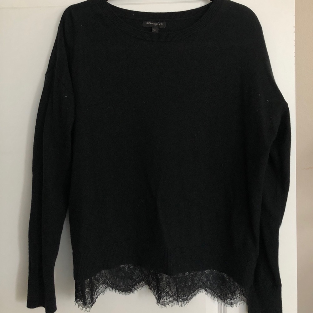 Black Banana Republic Sweater Large